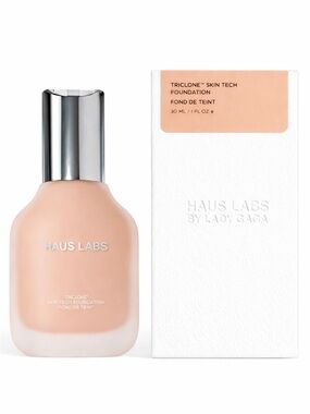 Haus Labs Triclone Skin Tech Foundation 100 Light Neutral NEW Box